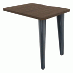 RETOUR EVIDENCE 80 X 60 CM NOYER PIED ANTHRACITE - VINCO