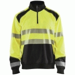 SWEAT COL CAMIONNEUR HAUTE-VISIBILITÉ TAILLE 4XL - BLAKLADER