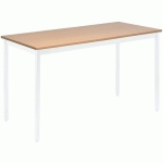 TABLE POLYVALENTE CHÊNE BLANC 160X80 - MANUTAN EXPERT