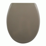 ABATTANT WC - THERMODUR - EASY CLIP - TAUPE SPIRELLA