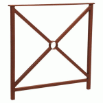 BARRIÈRE HÉRITAGE SIMPLE CROIX 80 CM - ASPECT CORTEN - PROCITY