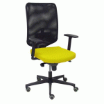 CHAISE DE BUREAU OSSA NOIRE - JAUNE