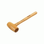 MAILLET EN BOIS NATUREL 60MM - MOB OUTILLAGE - 0368600201