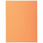 PAQUET DE 50 CHEMISES 2 RABATS SUPER 210 - 24X32CM - ORANGE - EXACOMPTA