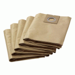 SACS PAPIER POUR ASPIRATEUR KÄRCHER NT27/1 - LOT DE 5