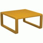 TABLE BASSE TONIO 80 X 80 CM - MIEL - PROLOISIRS