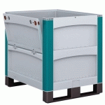CAISSE PALETTE 800X600X520MM OUVERTURE LATÉR ALE - BITO