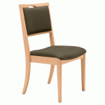 CHAISE GINKGO TERRE - STRUCTURE HÊTRE NATUREL - SUNSET CREATION