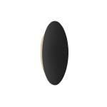 ESCALE BLADE APPLIQUE MURALE LED NOIR MAT Ø 44 CM