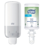 KIT DISTRIBUTEUR OFFERT + 6 CARTOUCHES DE SAVON TORK
