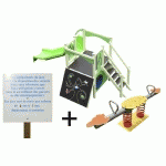 PACK : 1 STRUCTURE + 1 VIS-À-VIS + 1 PANNEAU