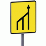 PANNEAU KD10B EX1 RÉDUCTION DE VOIES. - C2 - 900X900MM - TALIAPLAST