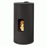POÊLE À GRANULÉS - ANDRÉA 9 KW NOIR STOVIA