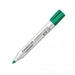 STAEDTLER MARQUEUR EFFAÇABLE À SEC POUR TABLEAUX BLANCS POINTE OGIVE ENCRE À BASE D'ALCOOL VERTE 351