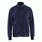 SWEAT ZIPPÉ MARINE TAILLE XXL - BLAKLADER