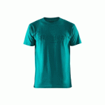T-SHIRT DE TRAVAIL BLEU CANARD IMPRIMÉ 3D - XS BLAKLADER