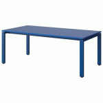 TABLE MALIBU 160X80 T3 SOUDÉ STRA ABS BLEU U525/BLEU 5005