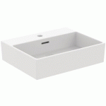 VASQUE À POSER RECTANGULAIRE - 50X40CM - AVEC TROP-PLEIN - BLANC MAT - EXTRA IDEAL STANDARD
