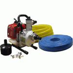 KIT MOTOPOMPE AUTO-AMORÇANTE 2 TEMPS + ACCESSOIRES - GPUMP 25 CAMPEON