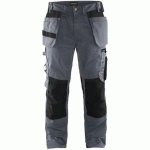 PANTALON DE TRAVAIL ARTISAN GRIS/NOIR TAILLE 44 - BLAKLADER