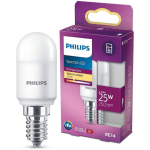 PHILIPS AMPOULE LED TUBE T25 E14 25W BLANC CHAUD DÉPOLIE