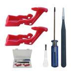 TLILY - REMPLACEMENT DU BOUTON DE COMMUTATION DE DÉCLENCHEMENT POUR ASPIRATEUR V10 V11 SV12 SV14 KIT DE PIÈCES DE BOUTON DE COMMUTATION ROUGE