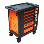 SERVANTE D’ATELIER 6 TIROIRS FISCHER DAREX – CHARGE 700 KG – PLAN DE TRAVAIL RENFORCÉ