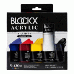 SET ACRYLIQUE 5 X 120ML - PRIMAIRES
