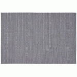 SET DE TABLE CANNA NETTOYABLE ÉPONGE - 33X45CM - GRIS CLAIR