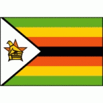 DRAPEAU ZIMBABWE : DIMENSIONS - 200 X 300 CM