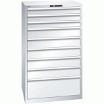 LISTA - ARMOIRE À TIROIRS (HXLXP) 145 X 87 X 72,5CM KEY LOCK R7035