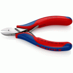 PINCE COUPANTE DE CÔTÉ DE PRÉCISION AVEC PETIT BISEAU 115 MM - GAINAGE BI-MATIÈRE KNIPEX