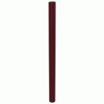 POTELET URBIN TÊTE BOMBÉE MÉTAL HTR 1 M Ø 76 MM - ROUGE 3004 - BUTON DESIGN