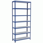 RAYONNAGE D'ARCHIVES RAPID 2 1980X915X305 7 TAB METAL BLEU