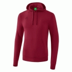 SWEAT À CAPUCHE - ERIMA BORDEAUX