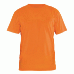T-SHIRT TECHNIQUE ANTI-UV ORANGE FLUORESCENT TAILLE S - MANUTAN COLLECTIVITÉS