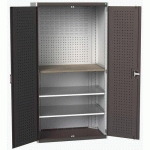 BOTT 1 ARMOIRE CUBIO À PORTES PERFORÉES 1050X650X2000MM - BOTT