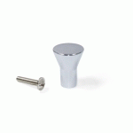 BOUTON DE MEUBLE - ZAMAK FINITION CHROMÉE - PAR 25 - TUCSON EMUCA