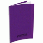 CAHIER PIQÛRE CONQUERANT CLASSIQUE - COUVERTURE POLYPROPYLENE - 90 G - 17 X 22 - 32 PAGES - SEYES - VIOLET