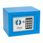 COFFRE-FORT DE SÉCURITÉ COMPACT 4 L, BLEU