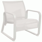 FAUTEUIL QUENZA II BLANC - PROLOISIRS