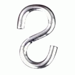 LE LOT DE 50 CROCHETS DE SUSPENSION MÉTAL EN S - MANUTAN COLLECTIVITÉS