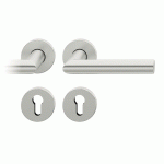 PAIRE DE BÉQUILLE 1076 CARRÉ DE 7MM DIAMÈTRE 20MM FINITION INOX 304 BROSSÉ - FSB - 0 10 1076 00030 6204
