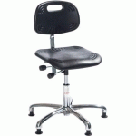 SIÈGE ATELIER CLASSIC - BAS - PATIN - NOIR - GLOBAL PROFESSIONAL SEATING