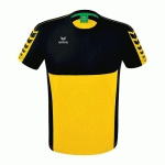 T-SHIRT - ERIMA - SIX WINGS JAUNE/NOIR