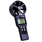THERMO-ANÉMOMÈTRE À HÉLICE DIAM.100MM + MESURE DE CO2 - 0.2-30 M/S - DÉBIT AUX CÔNES - WOHFA430-CERT
