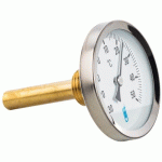 THERMOMÈTRE BIMÉTALLIQUE À CADRAN - Ø 63 MM - PLONGE 100 MM - A45 DISTRILABO