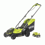 TONDEUSE POUSSÉE À BATTERIE 18V ONE+™ - COUPE 33 CM + BATTERIE ET CHARGEUR RYOBI