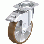 BLICKLE - ROULETTE PIVOTANTE À FREIN Ø 200MM BANDAGE POLYURÉTHANE PU 800KG - LH-ALB 200K-FI