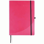 CAHIER BROCHÉ FORAY A4 BROCHÉ SIMILI-CUIR ROSE